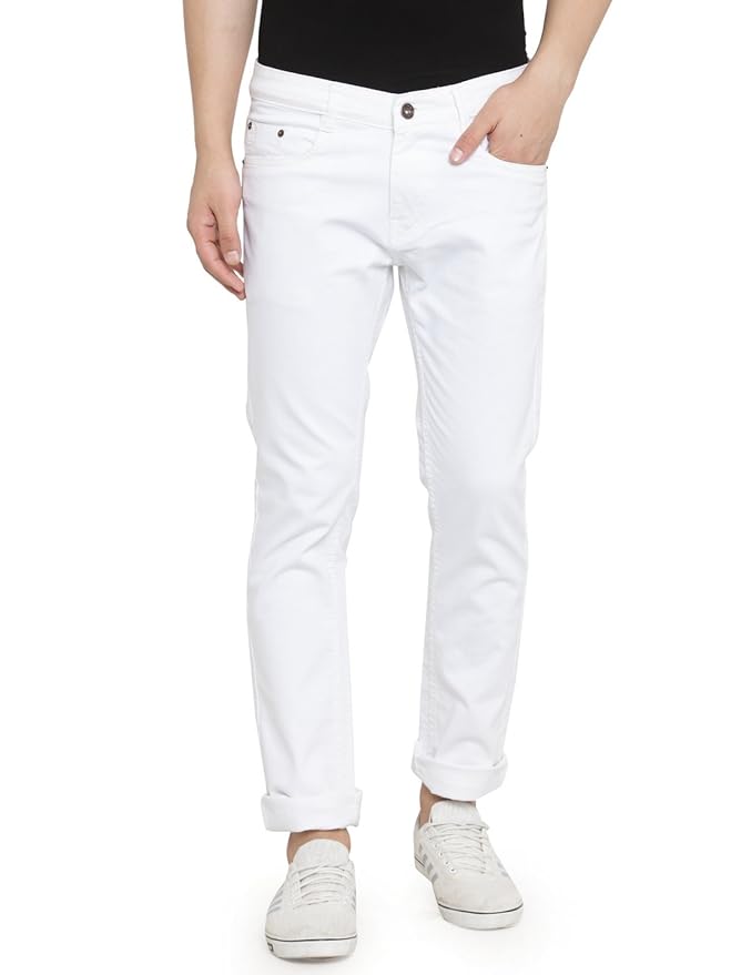 Ben Martin Men’s Slim Fit Jeans BMW-JNS-.WHITEnew