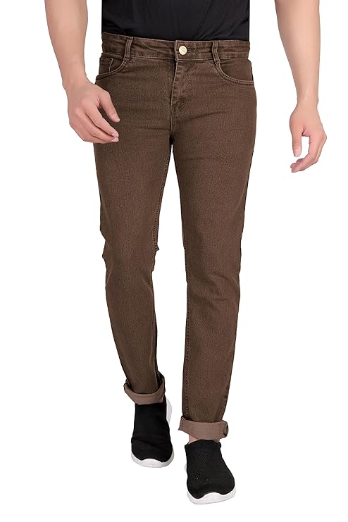RAGZO Jeans for Men Slim Fit Stretchable Casual Pants