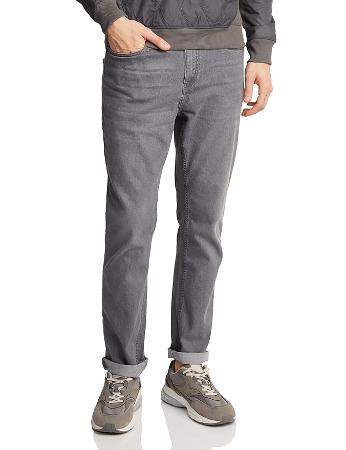 Amazon Brand – Symbol Men’s Cotton Rich Stretchable Jeans | Casual Denim | Relaxed Fit
