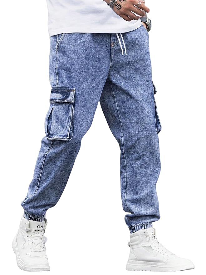 Lymio Men Jeans || Jeans for Men || Cargo Jeans (09-10)