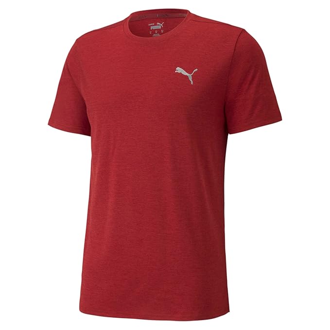 Puma Men RUN FAVORITE HEATHER SS TEE M (52187922, X-Small)