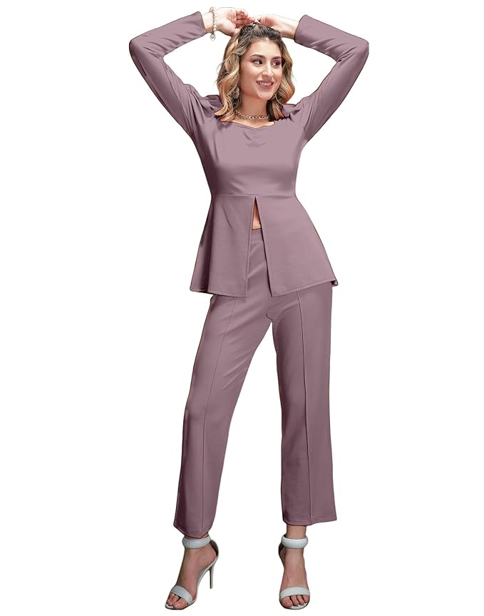 SIRIL Co-ord Set for Women’s 2 Piece Co-Ord Set | Coord Sets | Formal Co ord Set for Women