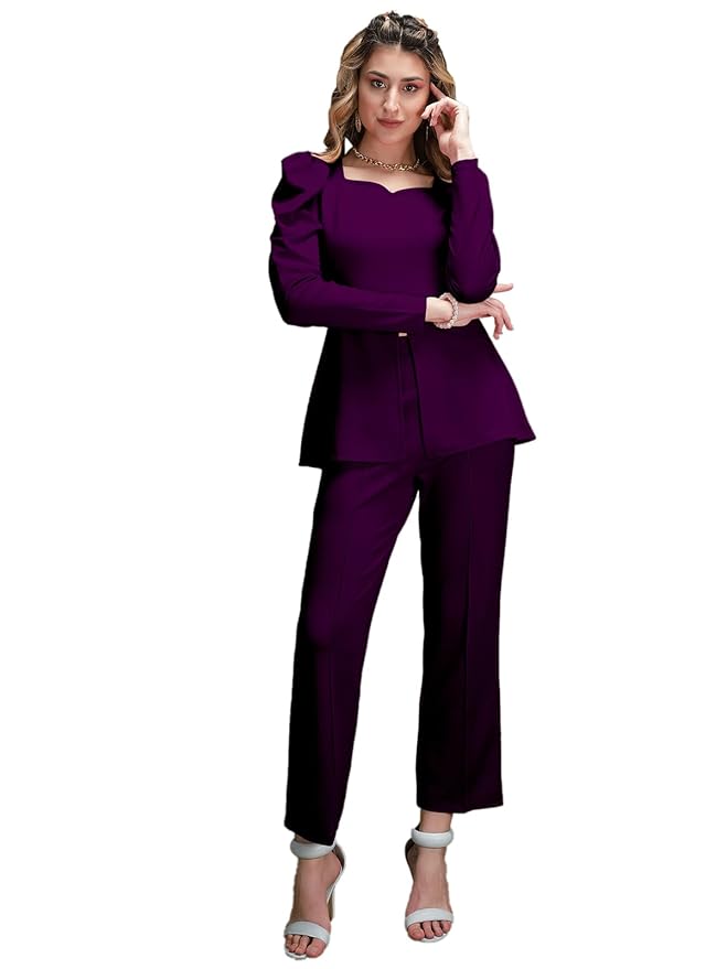 SIRIL Co-ord Set for Women's 2 Piece Co-Ord Set | Coord Sets | Formal Co ord Set for