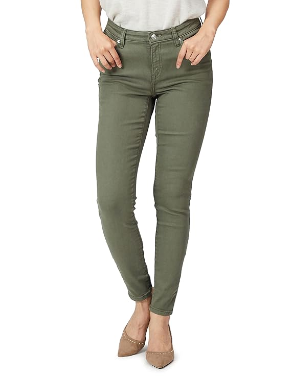 Amazon Essentials Women Mid-Rise Skinny Fit Stretch Jeans