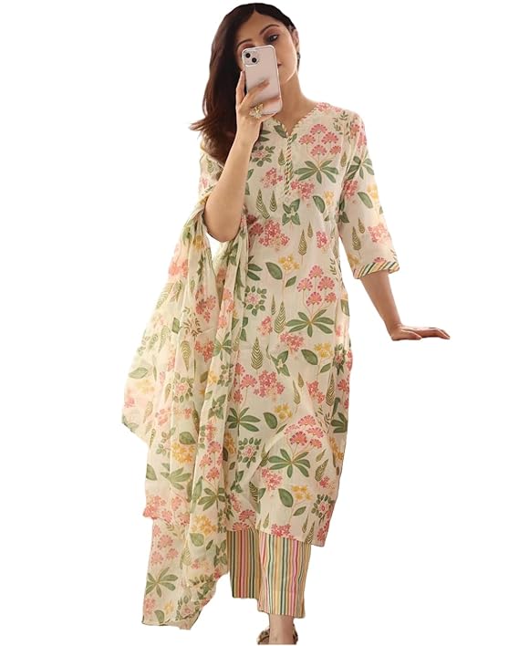 ANNI DESIGNER Women Kurta with Pant & Dupatta
