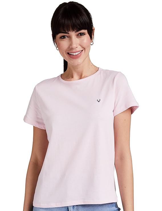 Allen Solly Women's Regular Fit T-Shirt