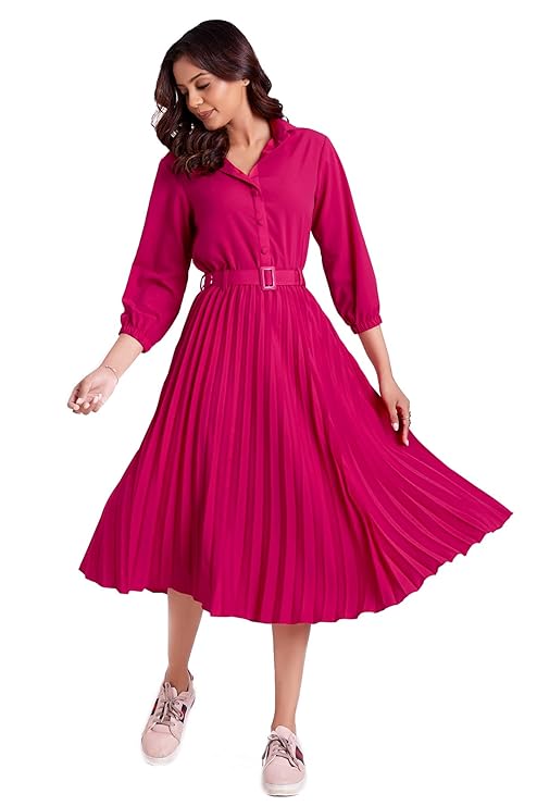 FlowerVelly Summer Dresses for Women one Piece Dress|Naira Cut Kurta Set midi Dress|Cord Set|Long Dresses|Cotton Kurta Set for Women