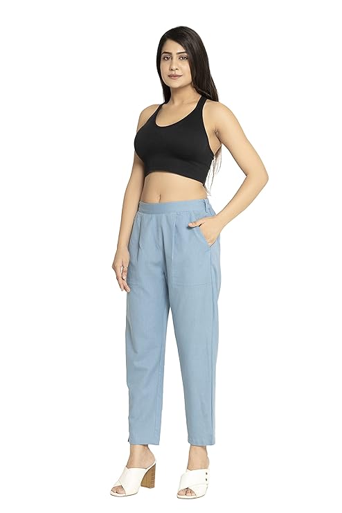 DIGITAL SHOPEE Women’s Regular Fit Casual Pants