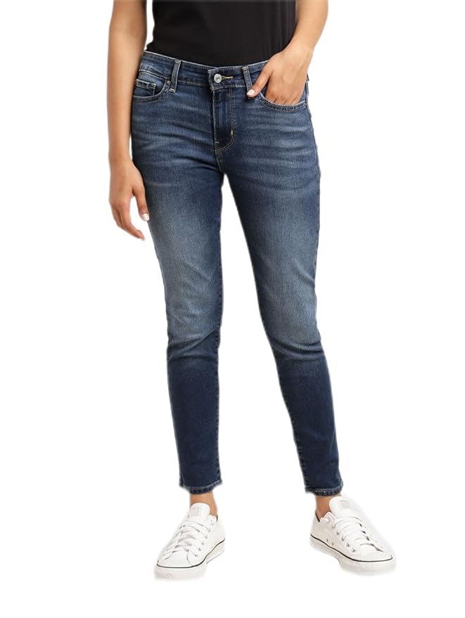 Levi's Women's 711 Skinny Fit Mid Rise Jeans