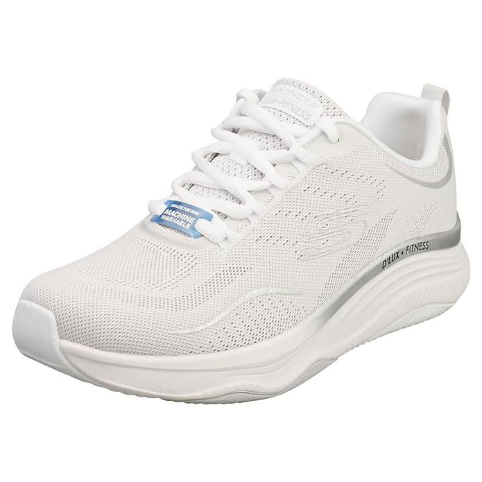 Skechers D’LUX FITNESS-PURE GLAM Casual Sneakers for Womens