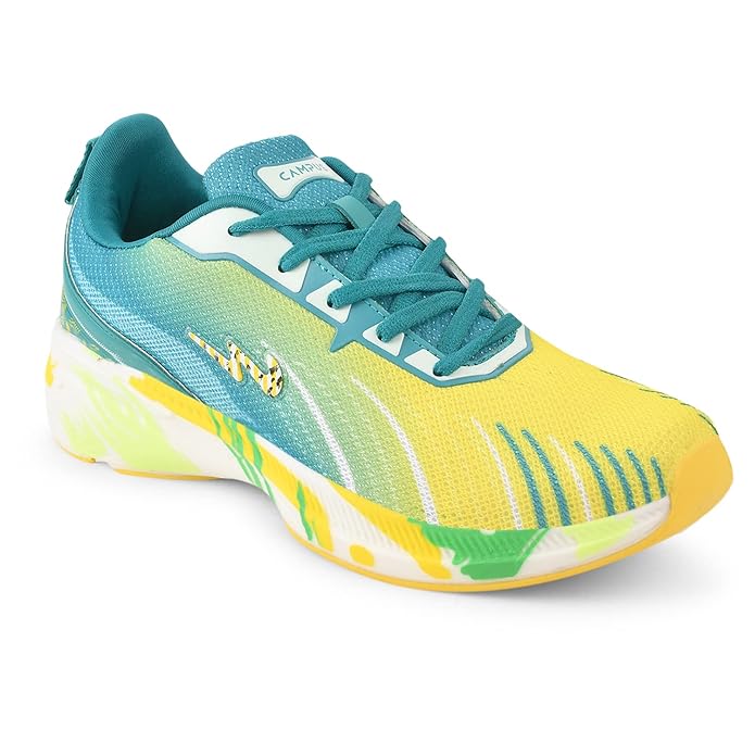 Campus Women's Camp Streak Running, Jogging, Walking & Gym Shoes | Stylish Sports Shoes for Women with Breathable Mesh Upper, Thick Cushioned Outsole and a Memory Foam Insole