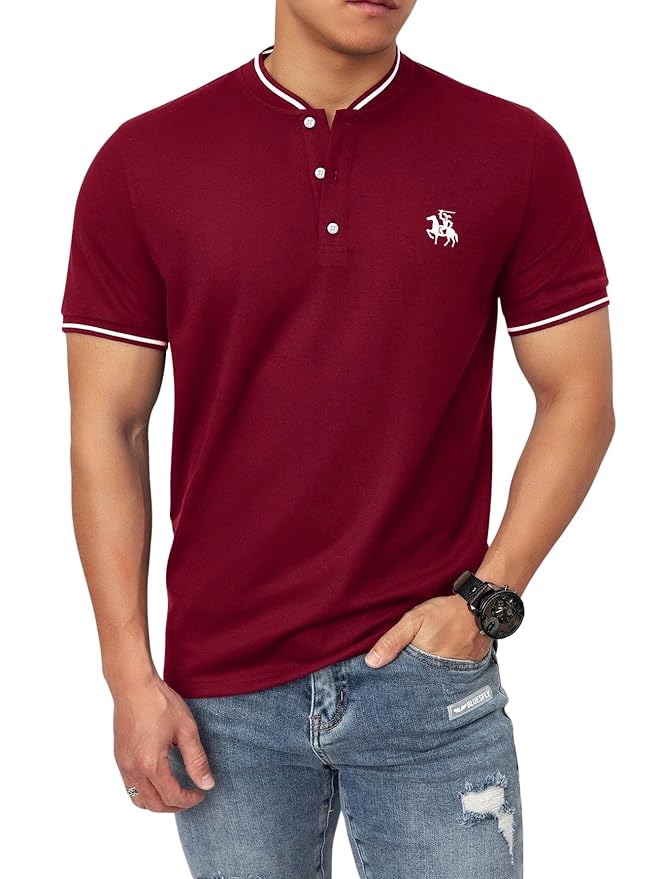 Lymio Men T-Shirt || Regular Fit T-Shirt for Men || Plain T Shirt || T-Shirt (Polo-06-10)