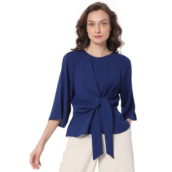 VERO MODA Women's Recycled Polyester Stylised Top