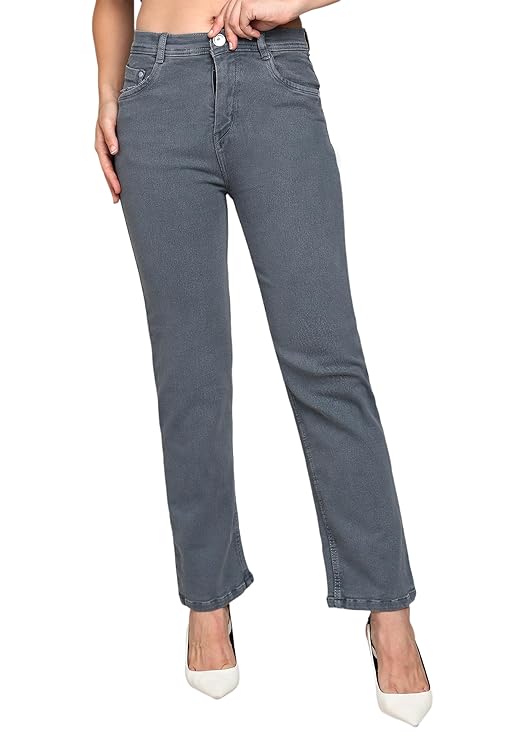 Nifty Women’s Denim Stretchable Straight Fit Jeans