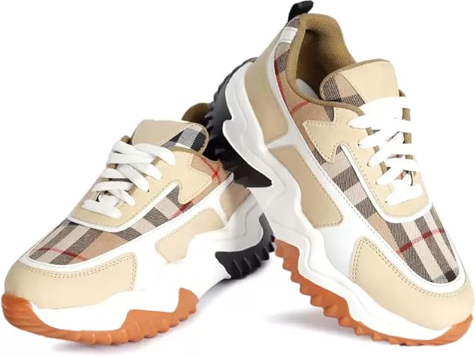 BADLAV Women Lace Up Platform Sneakers Comfortable Casual Fashion Sneaker Walking Shoes (F-701)