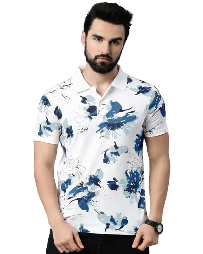 Noble Monk Men’s Graphic Print Regular Fit T-Shirt