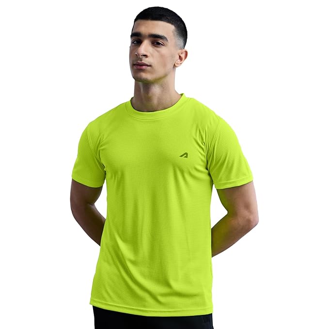 Boldfit Sports T Shirt for Men Quick Dry Fit Regular Fit Tshirt for Men Gym T Shirts for Men for Casual Wear Workout T Shirts for Man Active Gym Wear for Men Running T-Shirts for Men T Shirt for Man