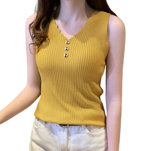 BAGILO Women’s Cotton and Polyester Blend Sleeveless Free Size T-Shirt | Crop Top