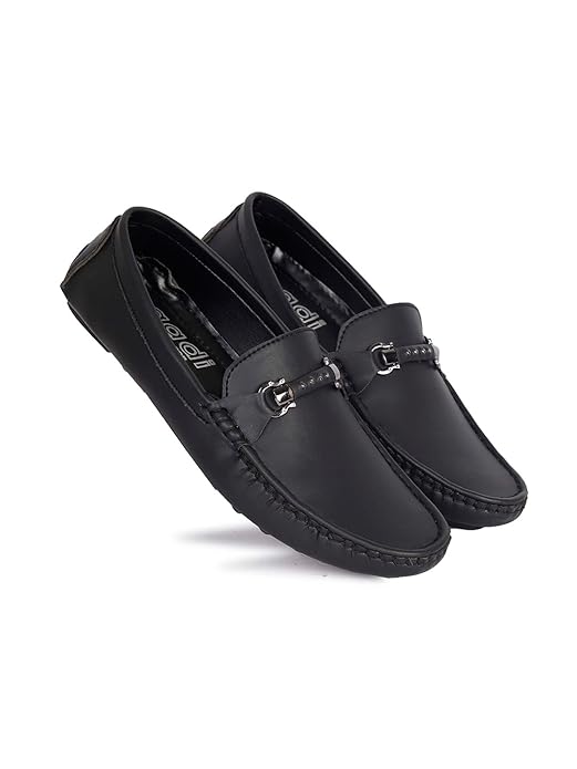 AADI Men's Synthetic Leather Outdoor Loafer Shoes