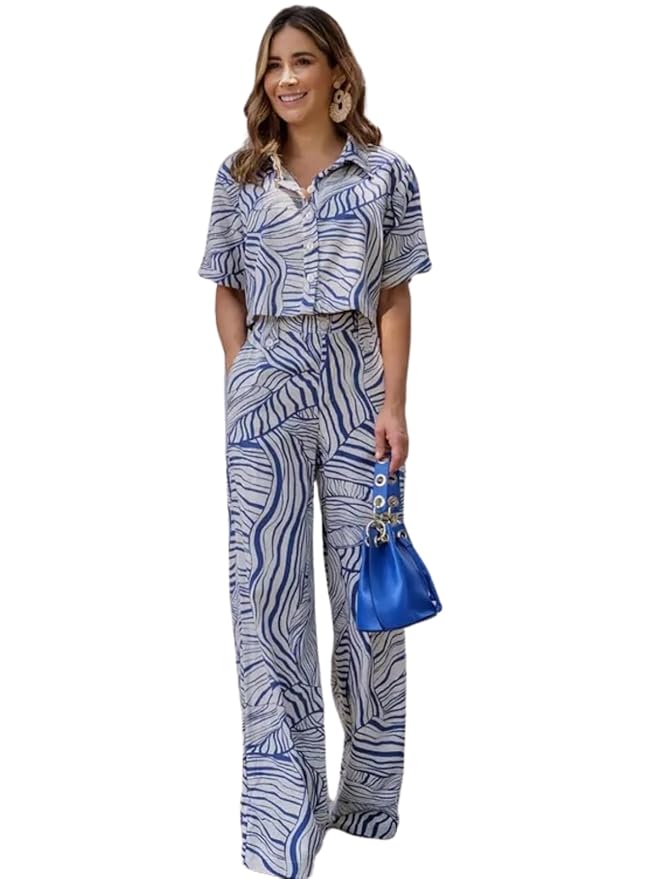 Leriya Fashion Co Ord Set for Women | Co Ord Set for Women Stylish | Festive Co Ord Set for Women | Travel Co Ord Set for Women | Half Sleeve Women Co-ord set