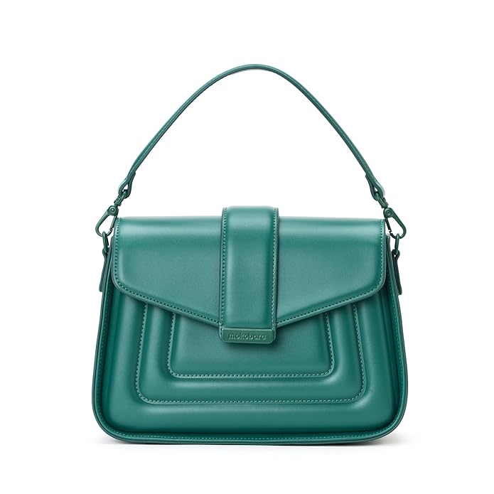 MOKOBARA The Reign Handbag Vegan Leather Top Handle Stylish Women Shoulder Bag Top Handle Purse