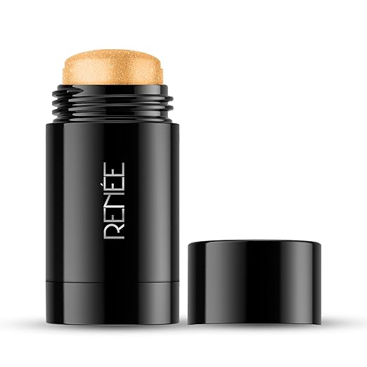 RENEE Hot Shot Face & Body Glowstick 30gm, Moisturizing, Weightless, Shimmery Finish Illuminating Stick | Infused With Rosehip & Avocado Oil, Boosts Skin Radiance Instantly