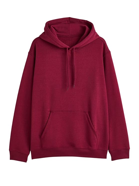 JUNEBERRY Women Sweatshirt with Hoodies, Fleece Material Full Sleeves Jumper Women Winter Wear, Hooded Neck Regular Fit Long Sleeve Womens Sweatshirt, Winter Wear for Women