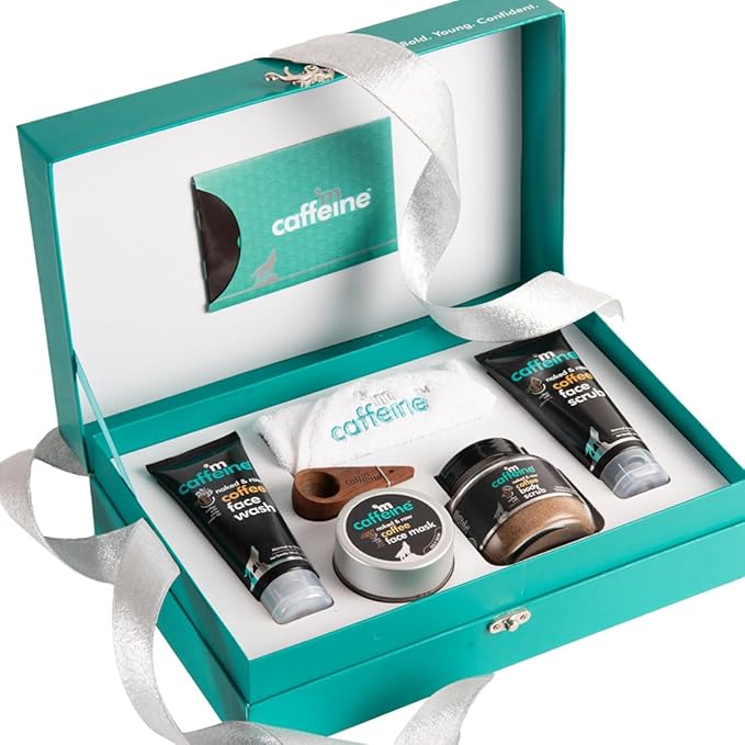 mcaffeine Special Mood Gift Set For Women With Coffee Skin Care | Self Care Pampering & Rejuvenating Kit For All Occasions & Ages | Unisex Natural Products For All Skin Types
