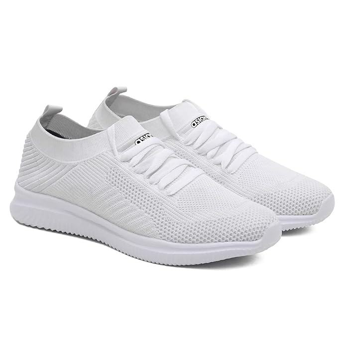 ASIAN Men's Easywalk-08 Sports Running Shoes,First Walker, Gym Casual Sneaker Lace-Up Lightweight Shoes
