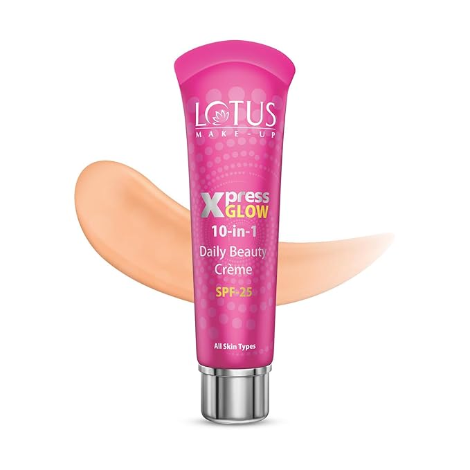 Lotus Make-up Xpress Glow 10 in 1 Daily Beauty Crème Royal Pearl | SPF 25 | 30g