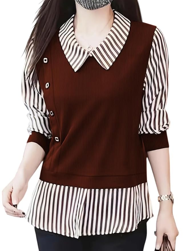 Top for Women || Western Top for Women ||Womans Top || Regular Fit Tops || Tops Women Stylish Latest || Office Wear Tops Women (L-23-24)