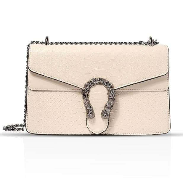 INOVERA (LABEL) Inovera Girls Utility Cross-Body Shoulder Sling Bag Clutch Purse With Adjustable Chain Strap