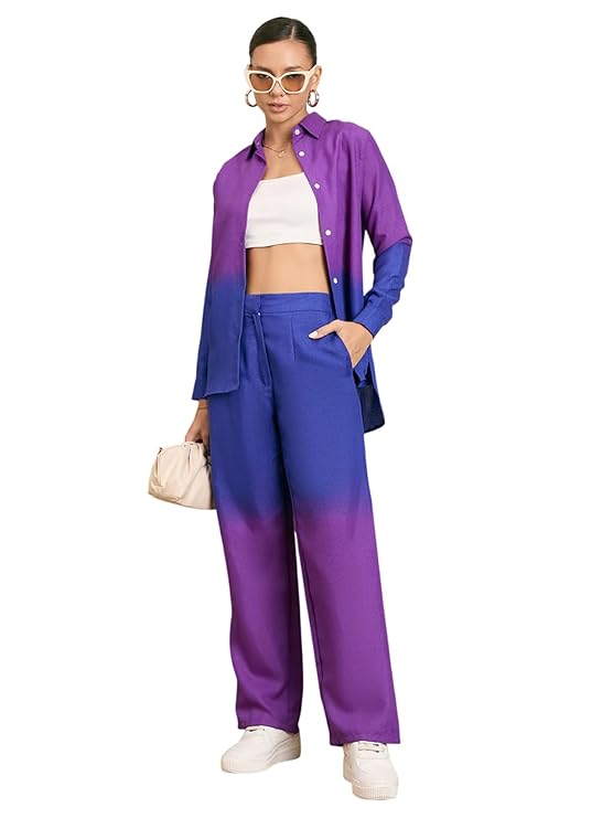 FABNEX Women Co Ord Set for Women | Co Ord Set for Women Stylish | Kurta Set for Women | Kurta Set | Ethnic Co Ord Set for Women | Full Sleeve Co-ord Set (K-105-107)