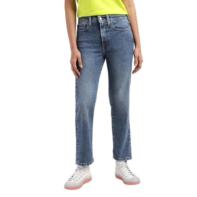 Levi’s Women’s Mid Rise Wedgie Straight Fit Jeans