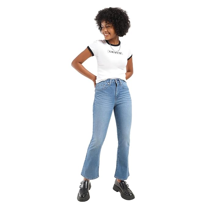 Levi’s Women’s High Rise 725 Slim Bootcut Jeans