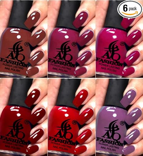 New Dazzling HD High Shine Nail Polish For Women and Girl Combo Set C229