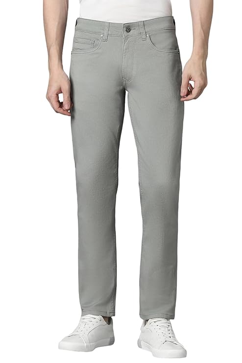 Louis Philippe Smart Fit All Day Comfort, Premium Twill Jeans