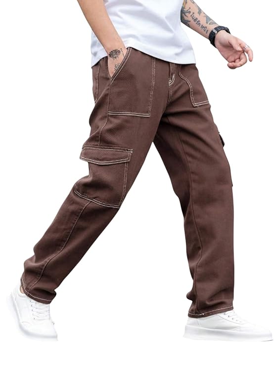 JVX Jeans for Men || Men Jeans || Reguler Fit DenimJeans || CargoJeans (NJJ-03)