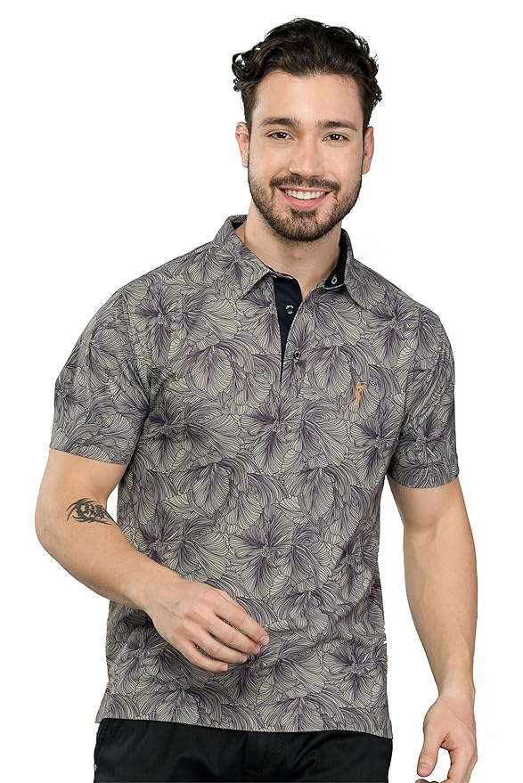 STELLERS Regular Fit Polo T-Shirt For Men ( Cotton | Pack of 1 )