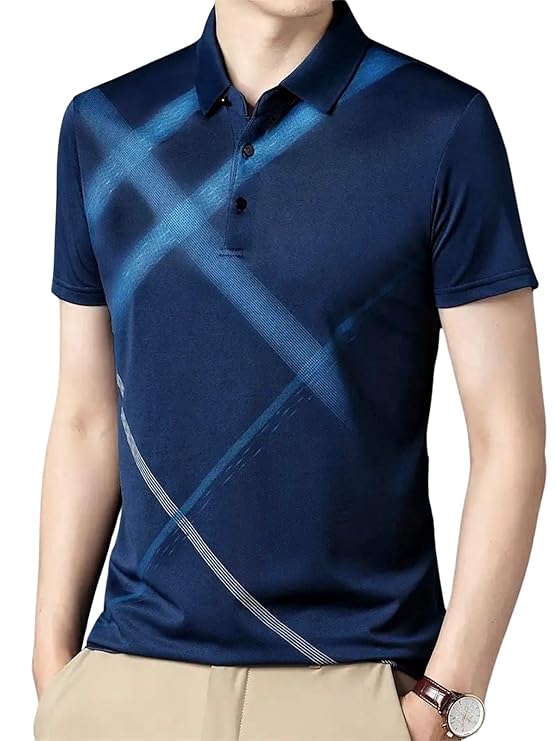 Lymio Regular Fit T-Shirt For Men ( Polyester )
