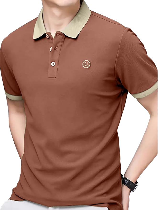 Lymio Regular Fit T-Shirt For Men ( Cotton Blend )
