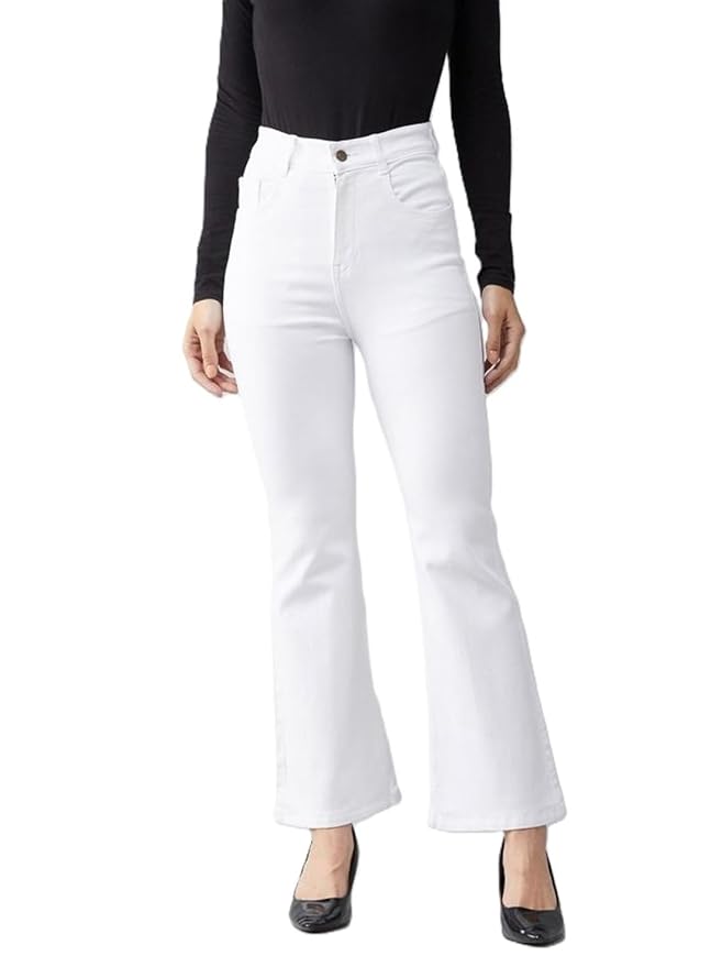 ADBUCKS Bootcut Jeans for Women Bell Bottom Jeans for Women II Wide Leg for Womens