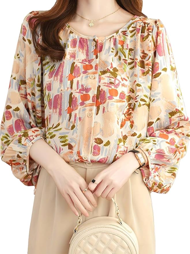 TOPLOT Women Shirt || Tops for Women || Western Tops for Woman Stylish || Trendy Tops (5233)