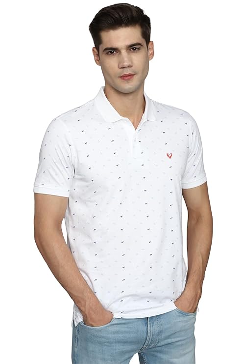 Allen Solly Men’s 100% Cotton Regular Fit T-Shirt