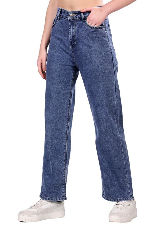 London Hills Women’s Relaxed Fit Mid Rise Jeans