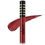 Iba Maxx Matte Liquid Lipstick- Burgundy Blush | Infused with Vitamin E & Almond Oil | Transfer Proof & Long Lasting | Waterproof & Smudge Proof | Velvet Matte Finish & Highly Pigmented | Lightweight & Comfortable | Non-Sticky and Non-Drying | Lip Makeup | 2.6ml
