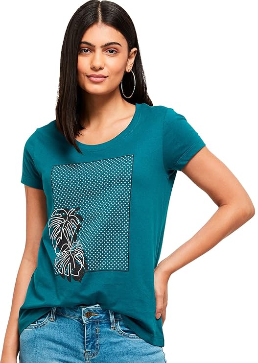 Max Women's Cotton Regular Fit T-Shirt