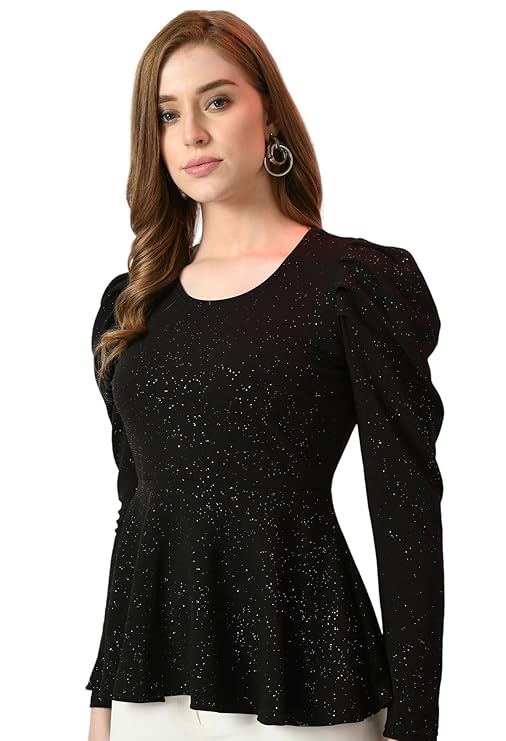 IUGA Women's Solid Regular Fit Tunic Shirt