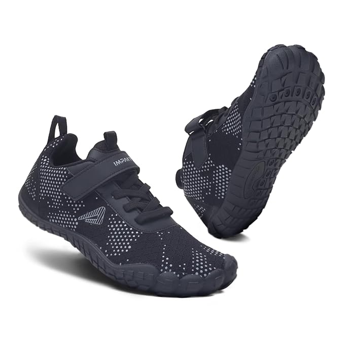 Impakto Barefoot Rooted Wide feet Shoes for Men | Lightweight Running & Training Shoes with Soft Sole & Superior Grip | Running, Jogging Regular Gym Shoes for Men