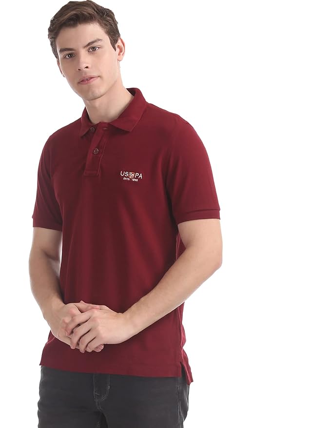 U.S. POLO ASSN. Men's Cotton Regular T-Shirts